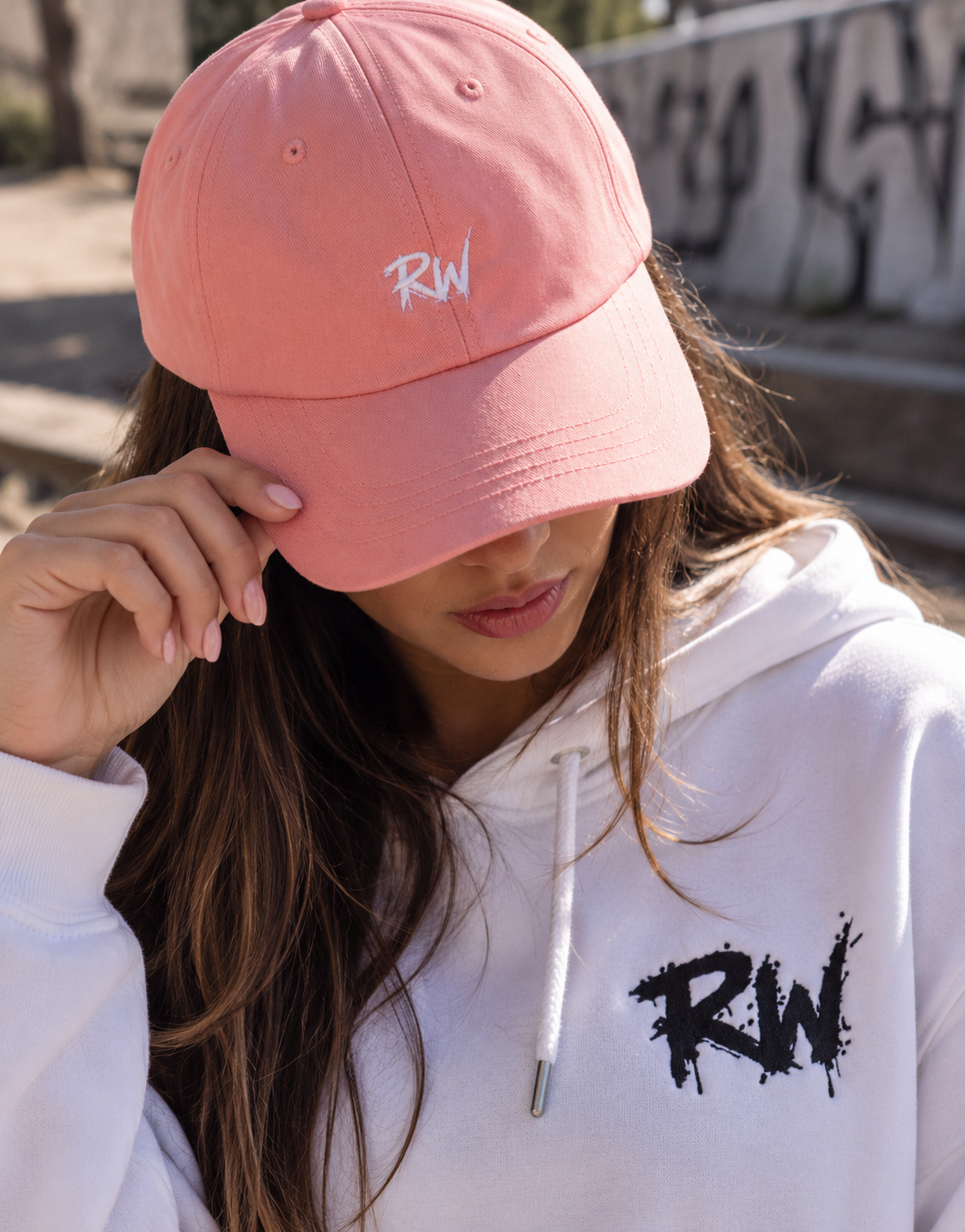 Casquette RW Rose - Logo Brodé Premium ReloopWear.