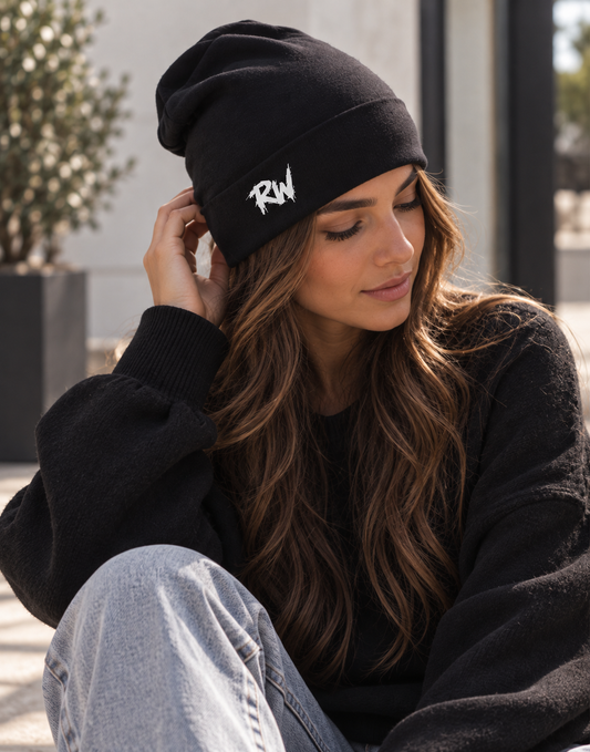 Bonnet RW ReloopWear – style minimaliste et streetwear.