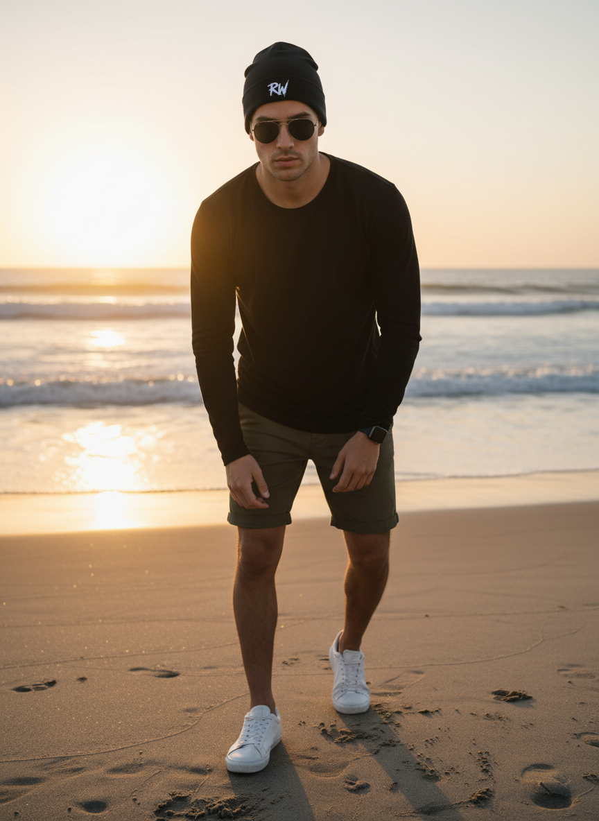 Bonnet RW ReloopWear – style minimaliste et streetwear.